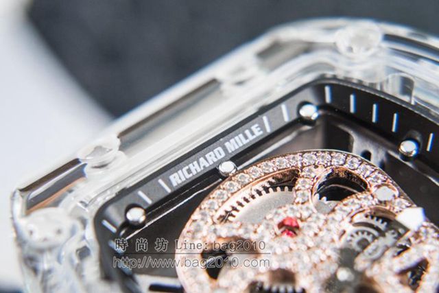 Richard Mille e理查徳米勒 RM052系列 最新鬼頭升級版 顱骨系列 原裝透明殼 理查徳米勒高端男士全自動機械腕表  hds1444